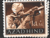 Azad Hind, zn. Svobodné Indie - různý nom. 