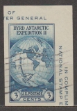 Byrd Antarctic Expedition - výstřižek aršíku