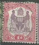 British central Africa, různý nominál