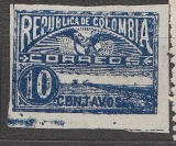 Baranquilla/magdalena (pouze červená, hodnota 10 CC)
