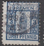Bremen - něm.klasická městská pošta růz nom