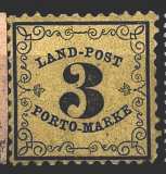 Baden land postmarke doplatní růz nom