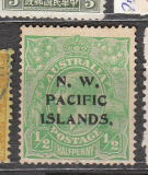 NW Pacific Islands stejná známka