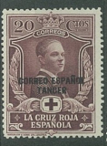 TANGER Correos Espaňol, př. na La Cruz Rosa Espaňola růz nom