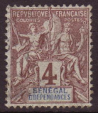 Sénégal et Dependances RF Colonies Postes růz nom