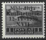 Mbledhja Kushtetuese 1939 (př. na Postat Shqiptare)různý nom