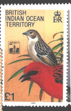 British Indian Ocean Territory, brit.měna, různá známka