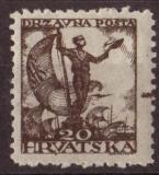Državna Pošta Hrvatska - různý nominál