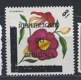 Republique du Burundi, přetisk na Royaume du Burundi, vývoj 