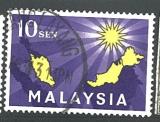 Malajsie mapa