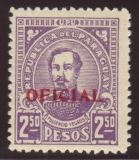 Republica del Paraguay (přetisk Oficial)