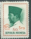 Indonesie, měnový př. nová rupie na staré, použití na Jávě, 1.1.-30.6.1966, různ
