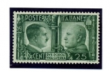 Poste italiane spolecne zobrazeni dvou vudců na zn.