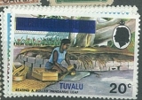 Tuvalu, př. na Gilbert Islands, různá známka