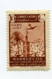 Cabo Buby definitivni na znamce Marruecos protectorato espanol 