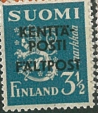 Finsko, zn. polní pošty 1939 růz nom