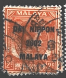 Dai Nippon Malaya 2602, př. na Straits Settlemens, japon.okup., stejná známka