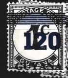 Guyana (republika), př. na Stát Guyana doplatní, stejná známka