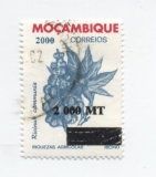 Mocambique měnový přetisk MT !!