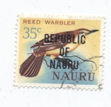 Republic of Nauru přetisk na zn. Nauru