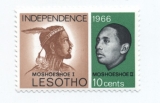 Lesotho + panovnk + nezávislost 1966
