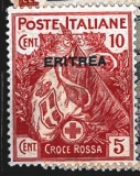 Eritrea/poste italiane růz nom. a obraz
