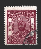 Bijawar state - ražený, málo běžné růz nom