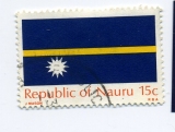 Republic of NAURU, ražená, + vlajka země