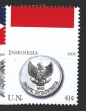 U.N. měna cent - vlajky - různý nom. a obraz