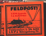 Feldpost konigsberg růz nom