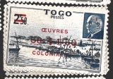 Togo Petain - měna - různý nom. 