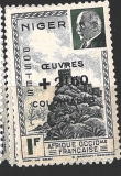 Niger Petain - měna, různý nom. 