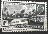 Afrique Equatoriale Petain - různý nom.