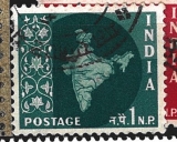 India (mapa státu) růz nom