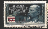 Afrique Équatoriale Francaise, př. LIBRE, zn. Svobodné Francie, stejná známka