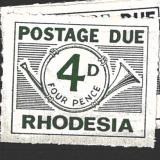 Rhodesia doplatní růz nom