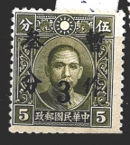 Kiangxi, čínský měn.přetisk pro provincii, 