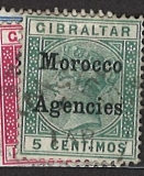 Morocco agencies / Gibraltar - různý nom. 