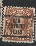 Precancels - San Antonio Texas