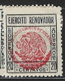 Sinaola 1929, Mexico - různý nom.