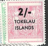﻿Tokelau, př. na kolku N.Zealandu, pošt.používaná zn.!, různý nominál  