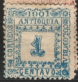 Antioqia 1901/Colombia, vyd. pro Medellin, různý nominál