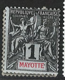 Mayotte, stejná zn. 
