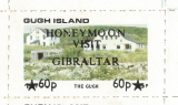 Gugh Island, britská ostrov, stejná známka