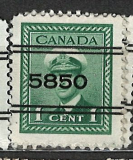 Kanada - precancel 3850 - různý nom. 