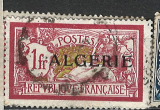 Algerie / francaise, měna frank - stejná zn. 