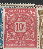 Mauretánie doplatní - různý nom. 