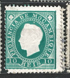 Provincia da Mocambique - různý nom. 