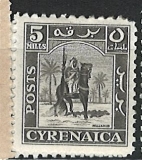 Cyrenaica post - různý nom. 