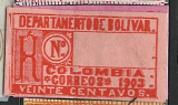 Bolívar - vydání pro doporučené zásilky, různý nom. 